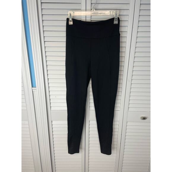 Spanx Assets pull on stretch black leggings pants women's size medium - Picture 1 of 4